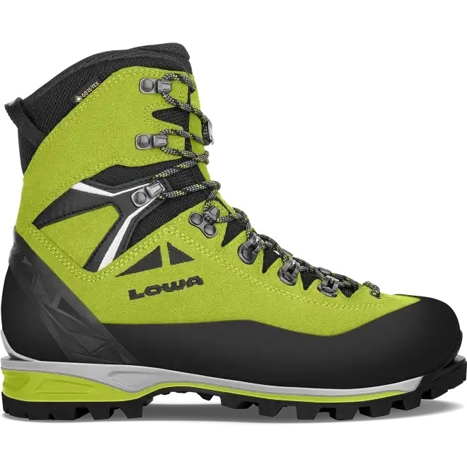 Image of LOWA Alpine Expert II GTX Men's Mountaineering Shoes - lime/black