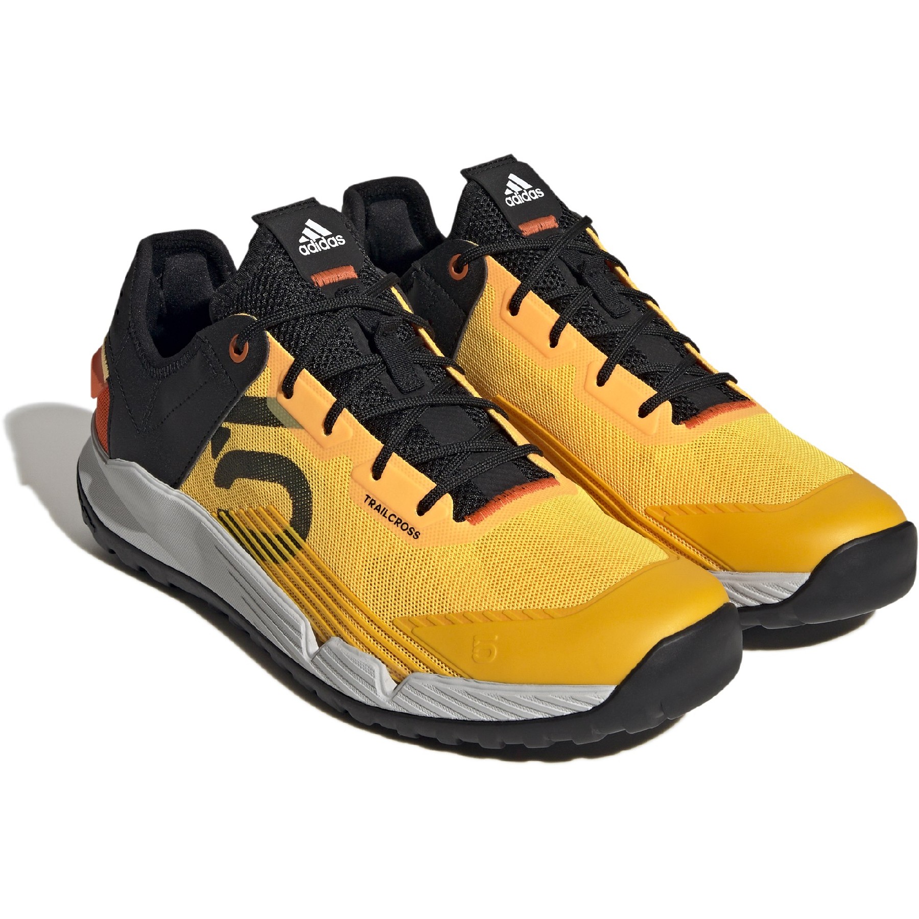 Orange mountain bike online shoes