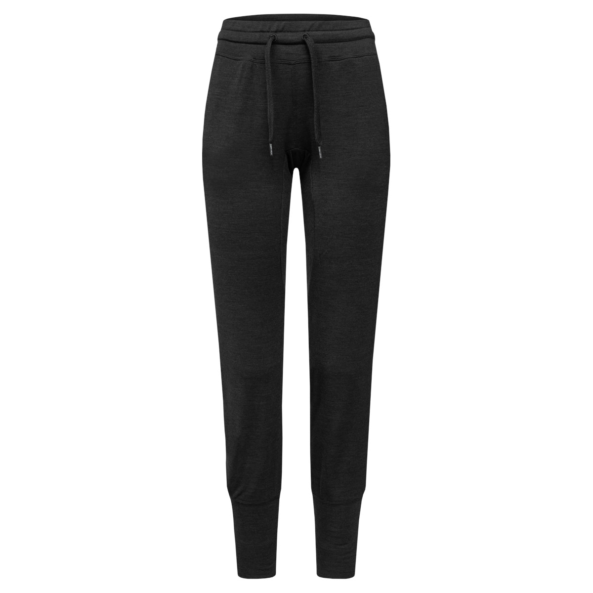 Picture of SUPER.NATURAL Women Essential Cuffed Pants - Jet Black Melange