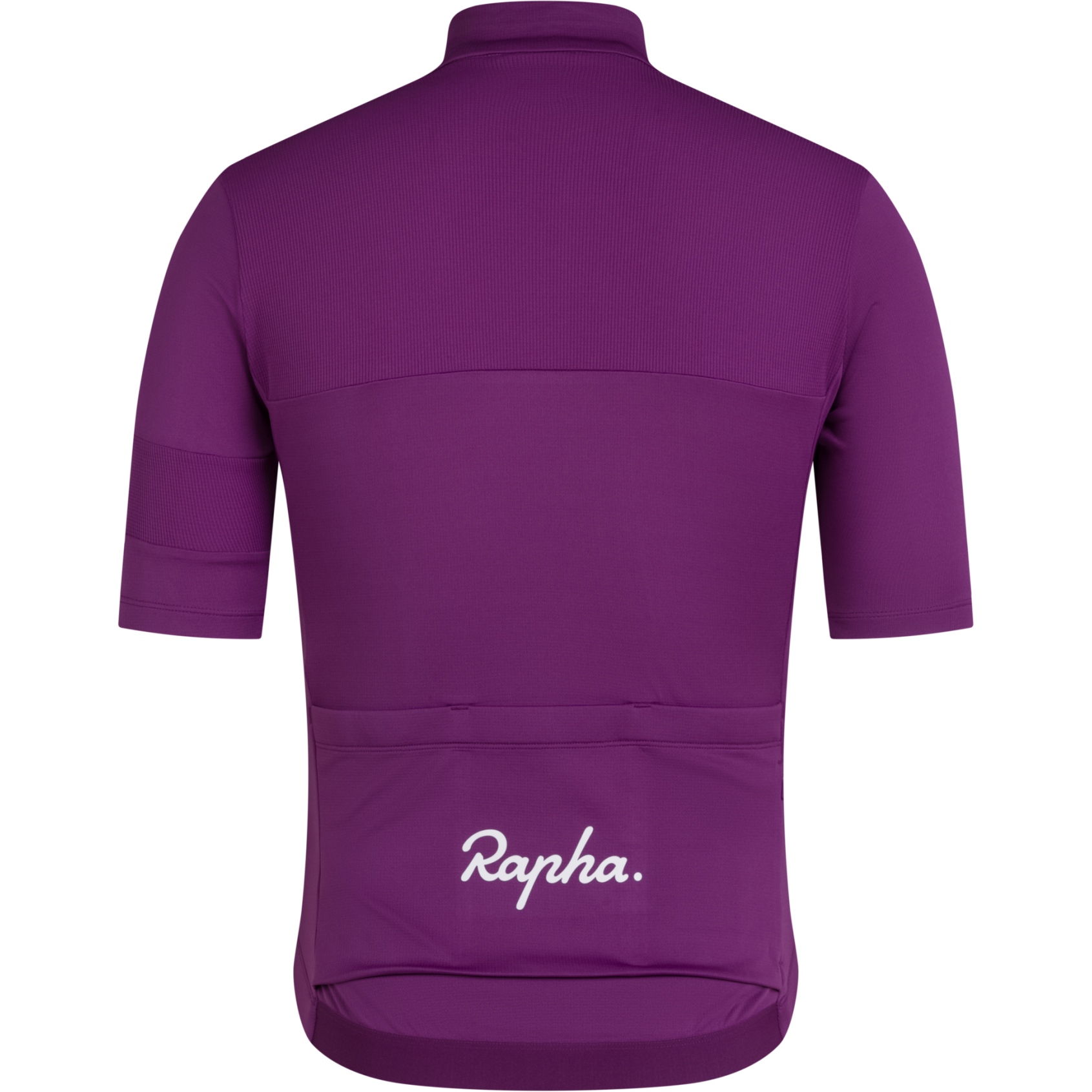 Rapha Brevet E. Short Sleeve Jersey Men - deep magenta/white | BIKE24