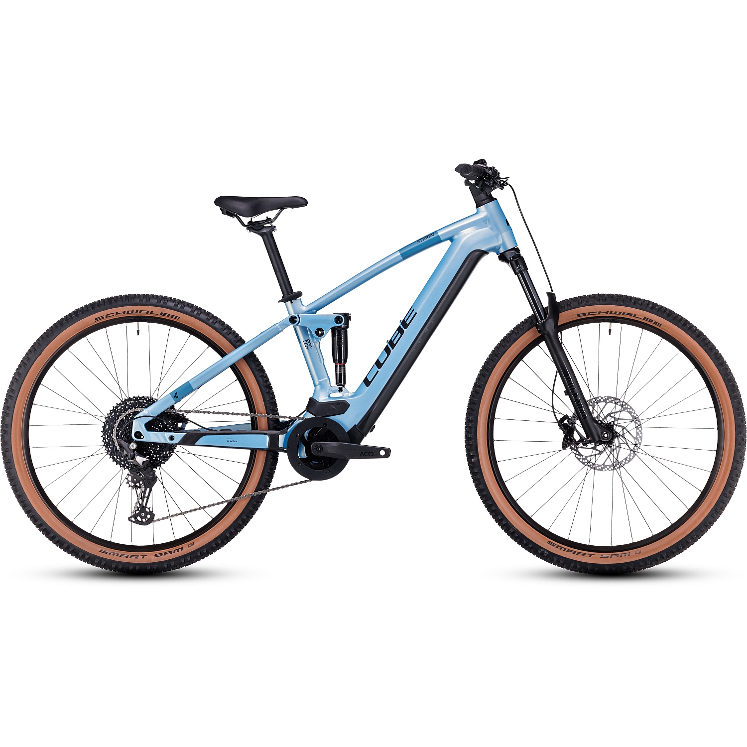 Picture of CUBE STEREO HYBRID 120 Pro 750 - Electric Mountainbike - 2024 - 29&quot; - sagemetallic / black