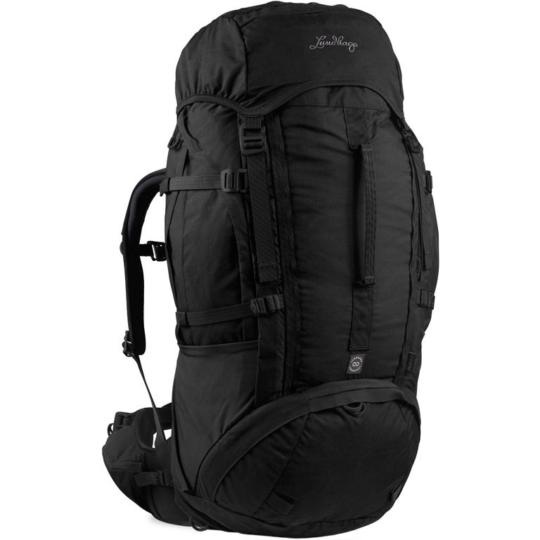 Picture of Lundhags Gnaur 60L Regular/Short Backpack - Black 900