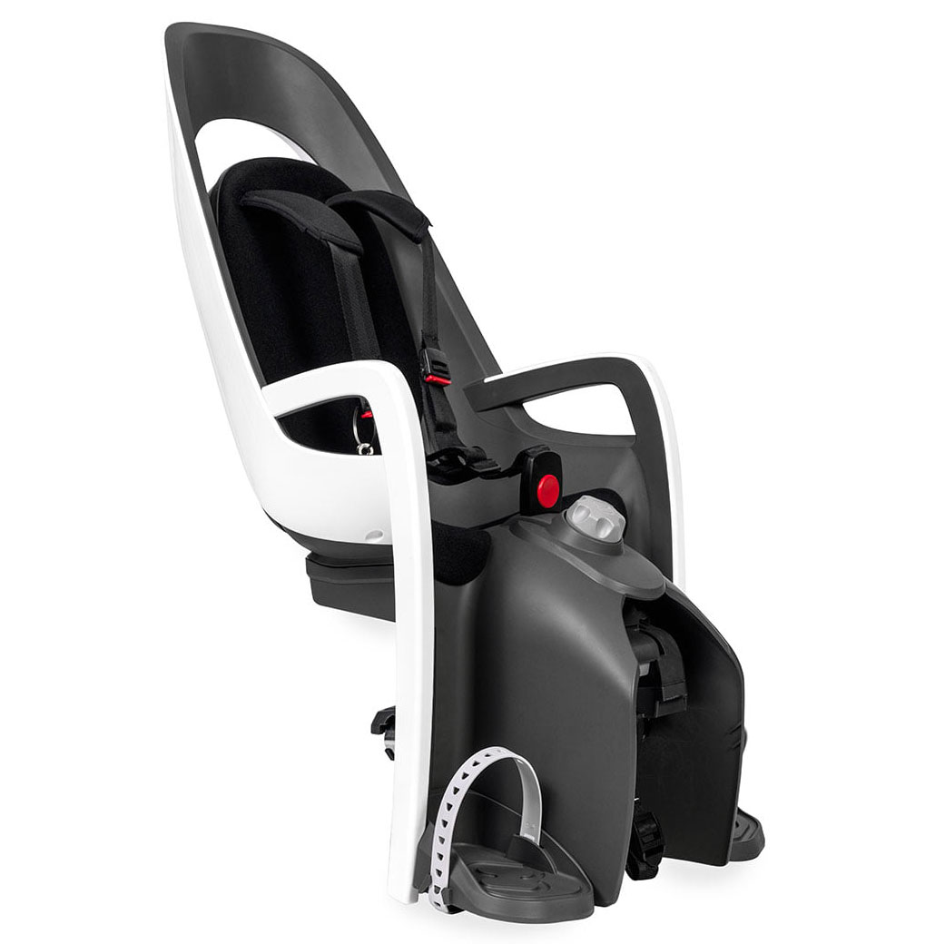 Picture of Hamax Caress Child Bike Seat for Carrier Mounting - grey/white/black