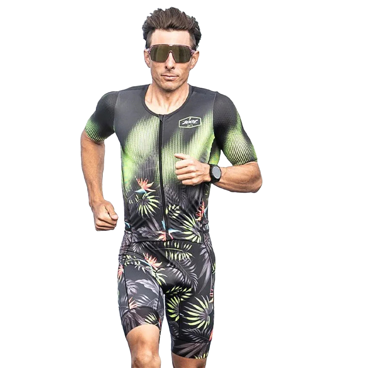 Produktbild von ZOOT LTD Aero Full Zip Triathlonanzug Herren - tropical magic