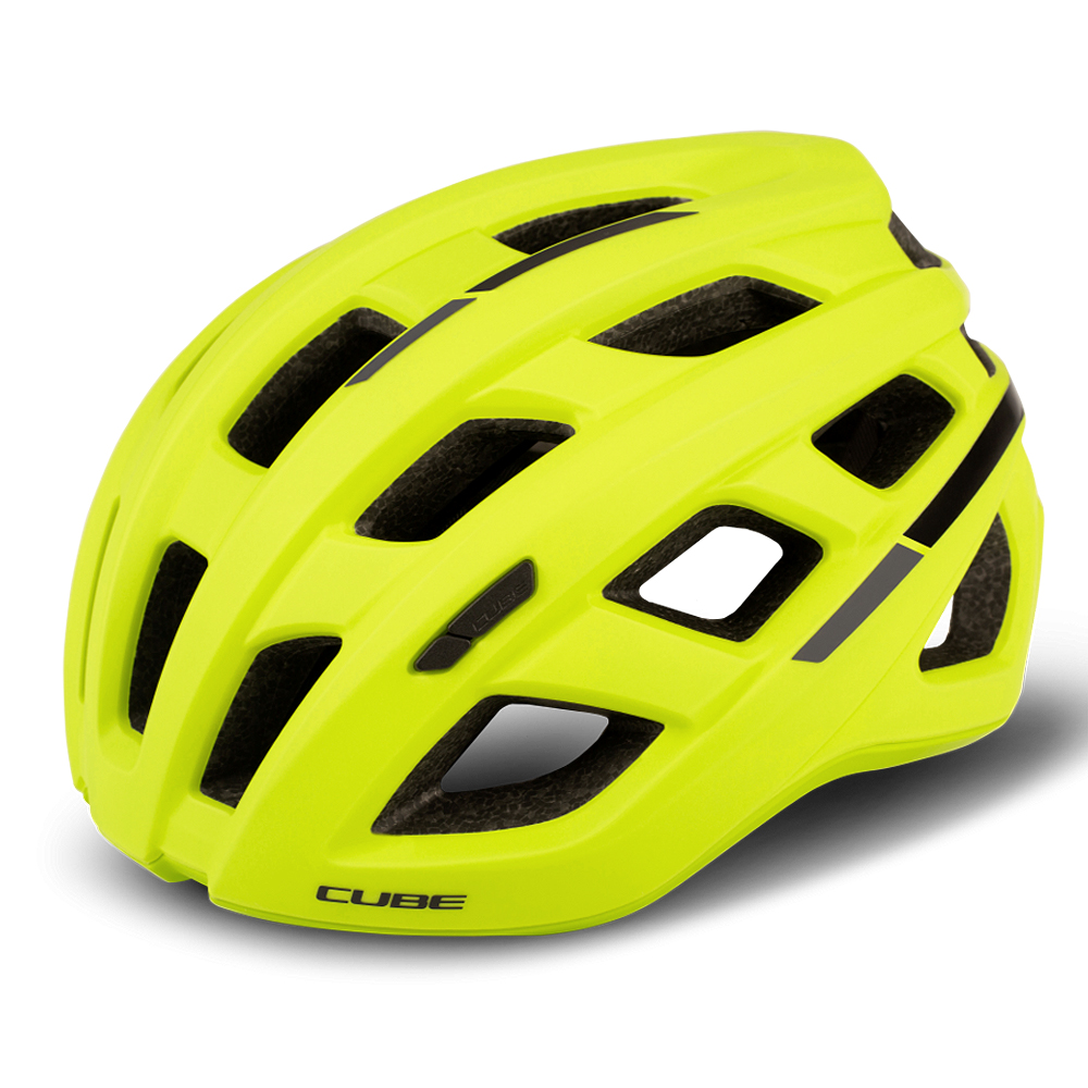 Image of CUBE ROAD RACE Helmet - yellow