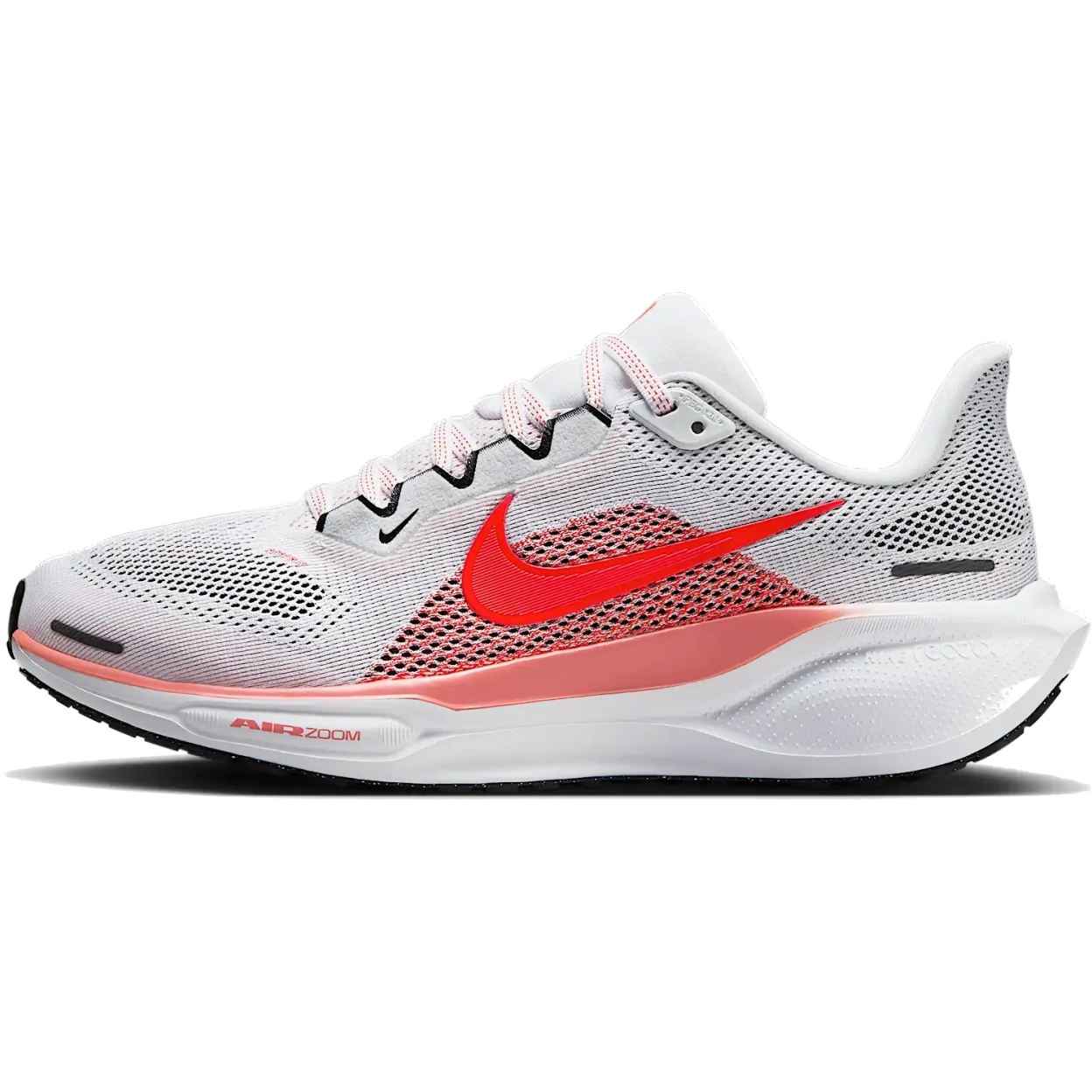Женские дорожные кроссовки Nike Pegasus 41 - белый/ярко-малиновый-magic ember-черный FD2723-109