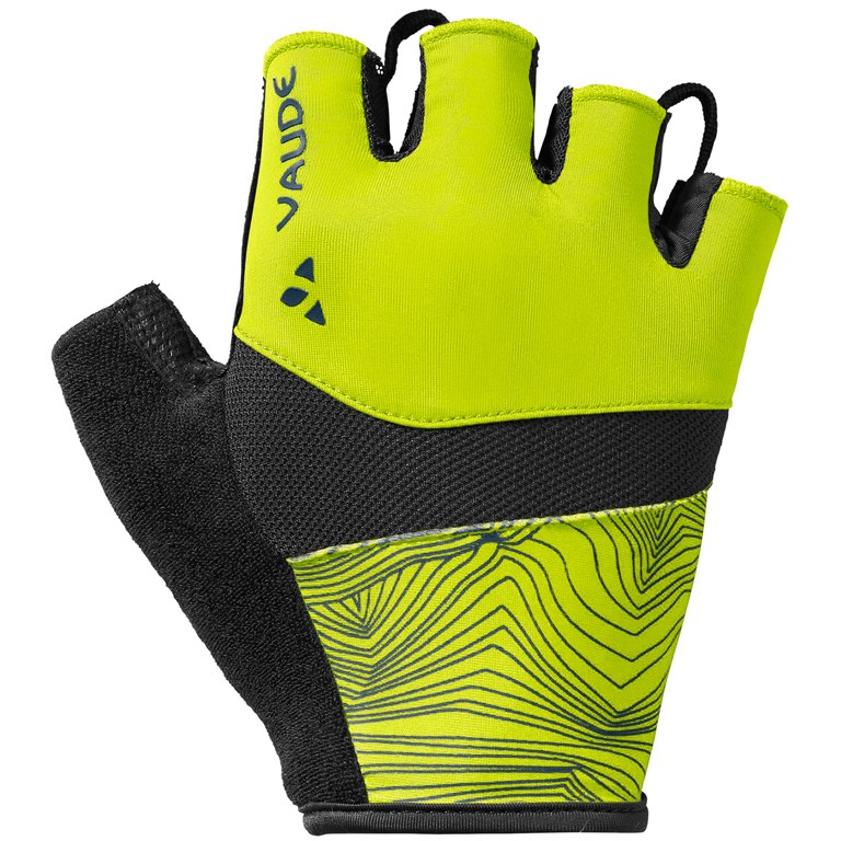 Productfoto van Vaude Advanced II Handschoenen met Korte Vingers Heren - bright green