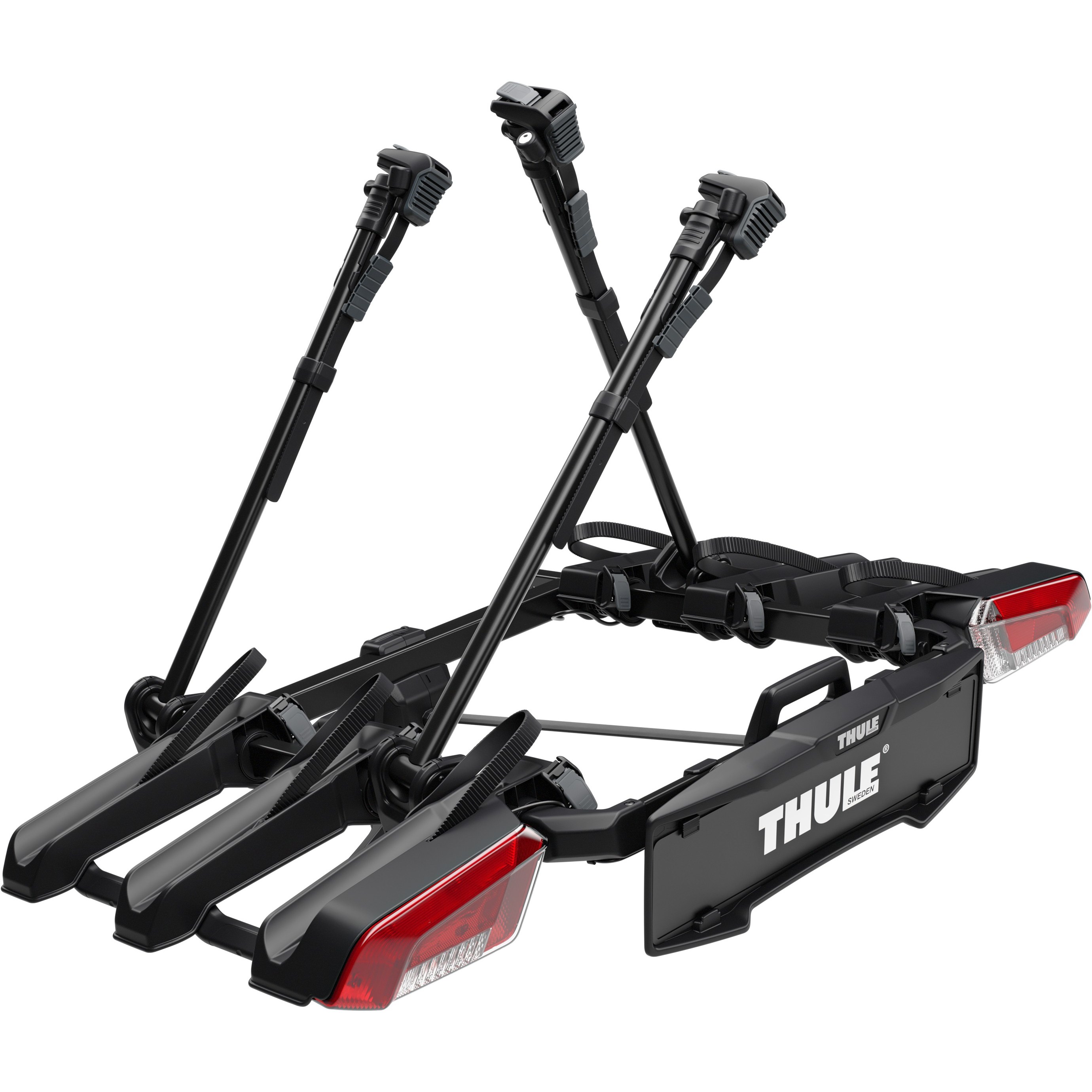 Produktbild von Thule OutPace 3 Klappbarer Anhängerkupplungs-Fahrradträger für 3 Fahrräder