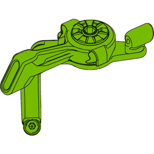 Picture of Cannondale KP180/ DYAD Travel Adjuster Lever