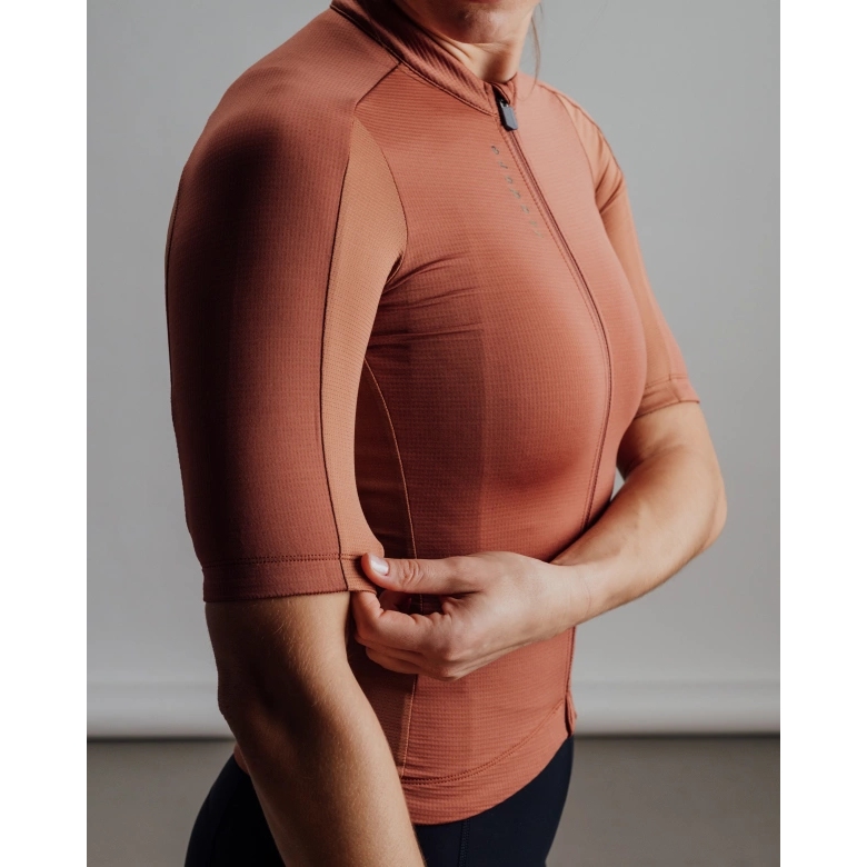 Isadore Signature Merino Tech Jersey Women - Cedar Wood | BIKE24