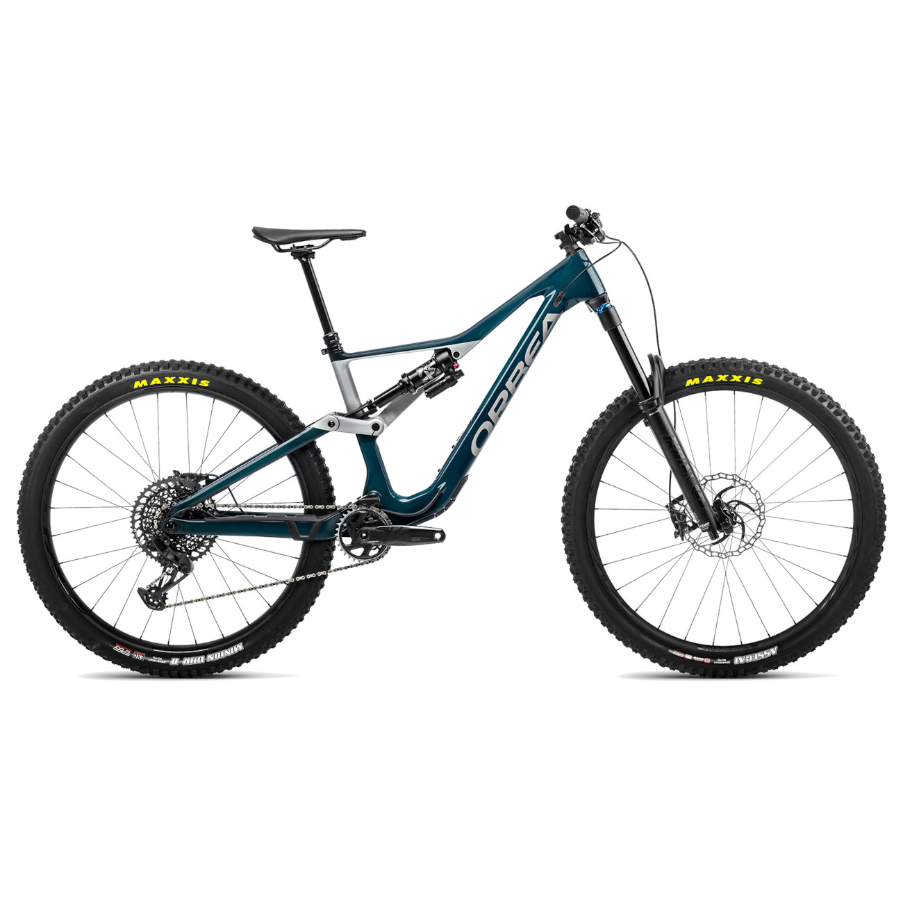 Bild von Orbea Rallon M10 GX Eagle Mountainbike - 2022 - Jade Green Carbon (Gloss)-Stone Silver (Matt)