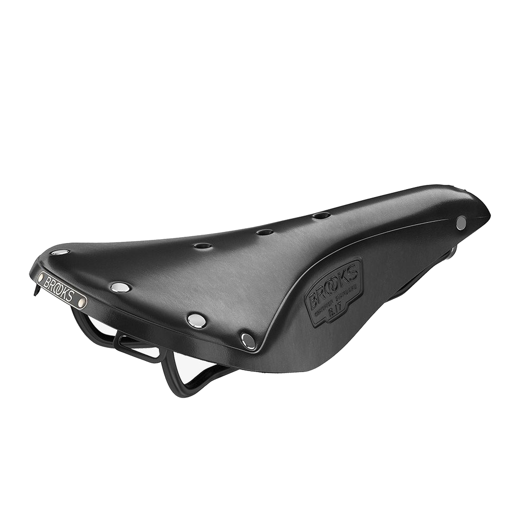 Picture of Brooks B17 Bend Leather Saddle - black