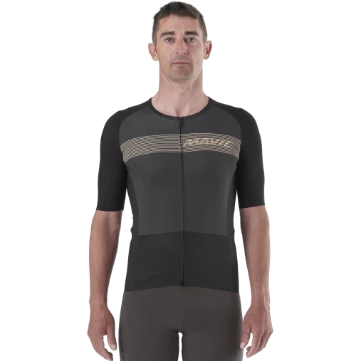 Mavic Cosmic Shortsleeve Jersey Men - black | BIKE24