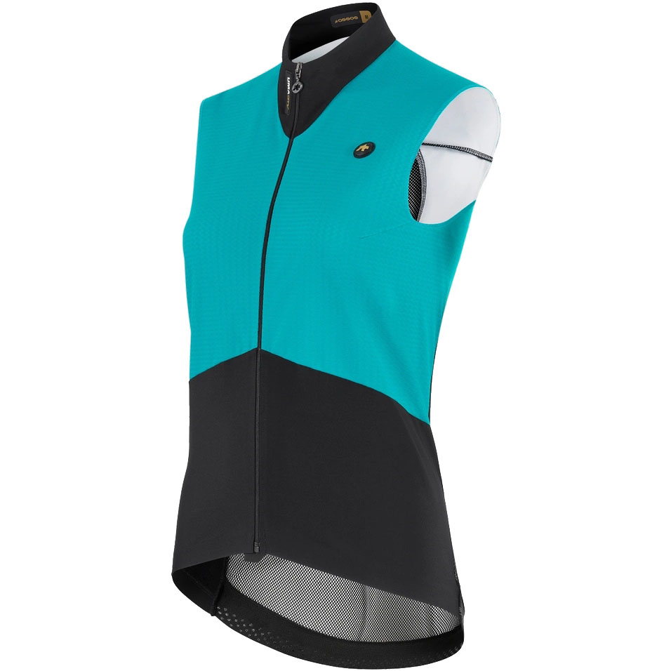 Assos UMA GTV C2 Spring Fall Vest Women - turquoise green | BIKE24