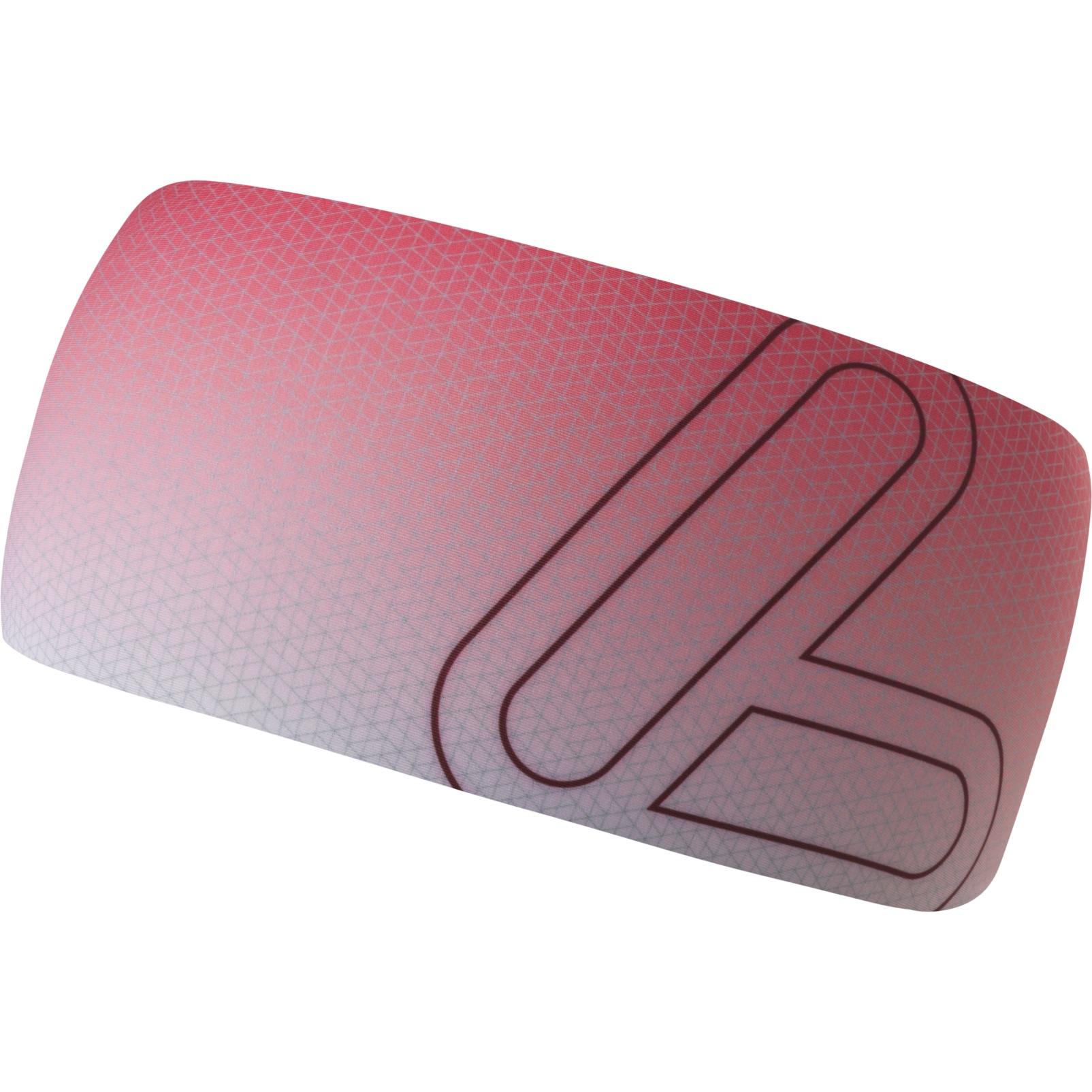 Image of Löffler Elastic Headband Open Cut - rouge red/burgund 565