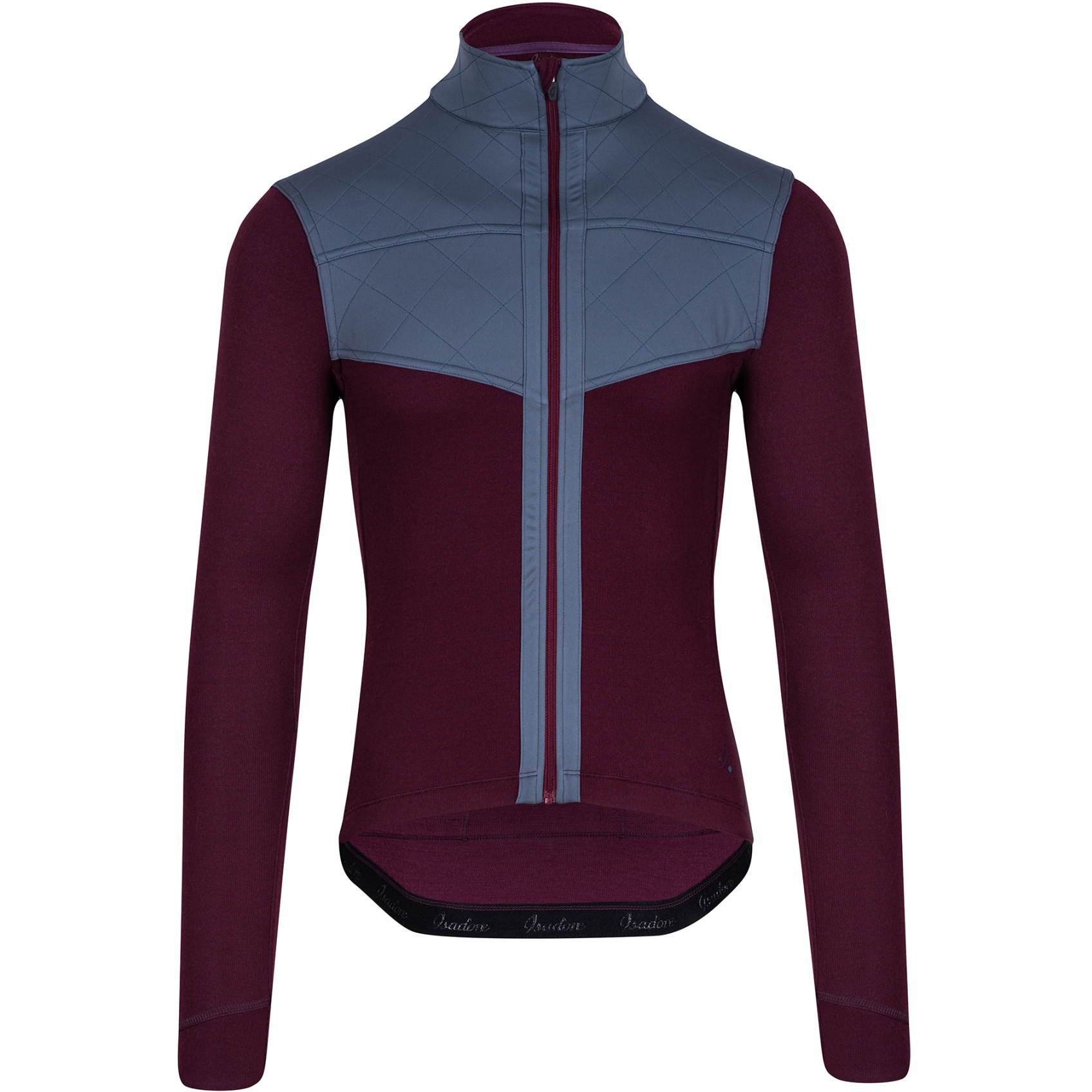 Image of Isadore Signature Shield Long Sleeve Jersey - Fig