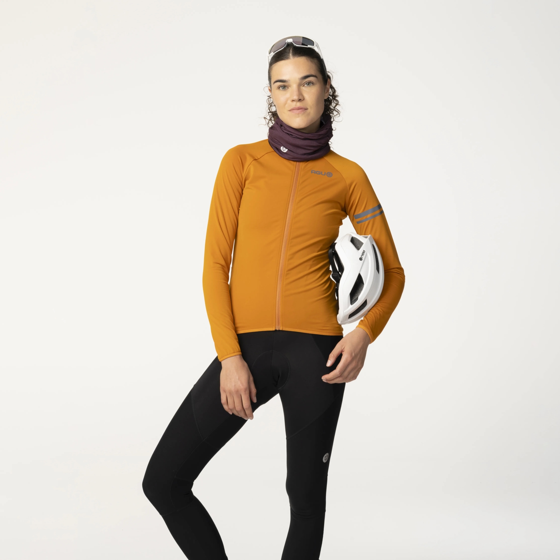 AGU Essential Thermo Longsleeve Jersey Women - pumpkin spice | BIKE24