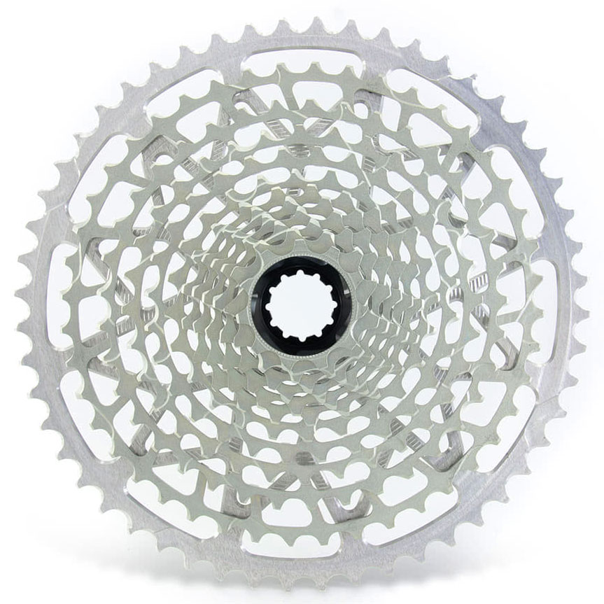 Picture of Garbaruk MTB Cassette - HG - 12-speed - 11-52T - silver