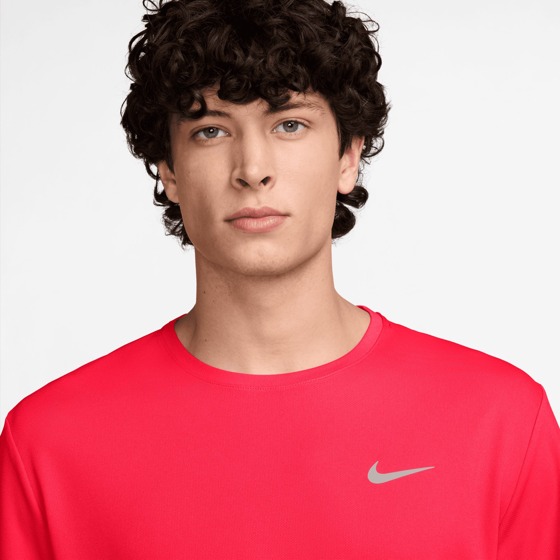nike running top red