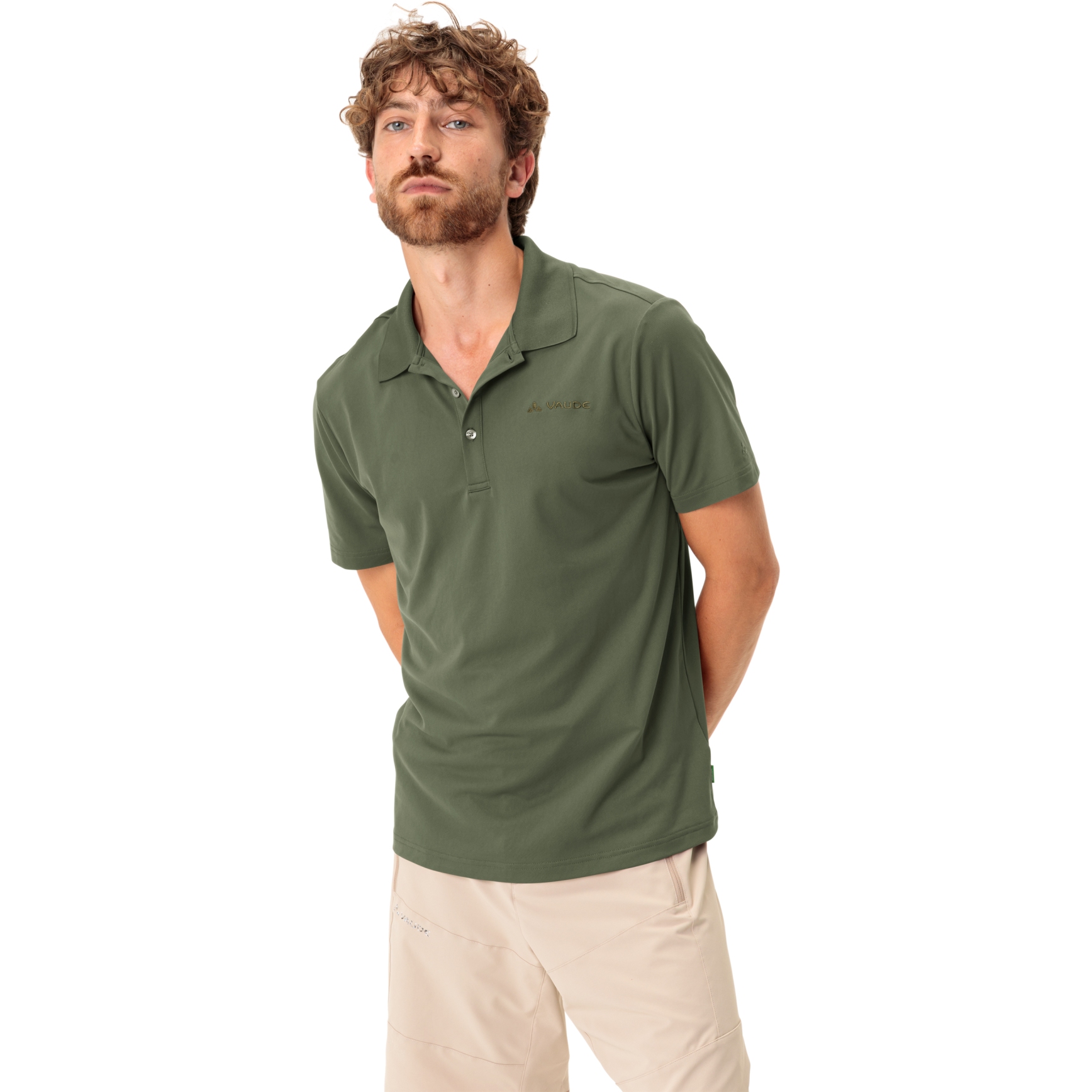 Picture of Vaude Essential Polo Shirt Men - cedar wood