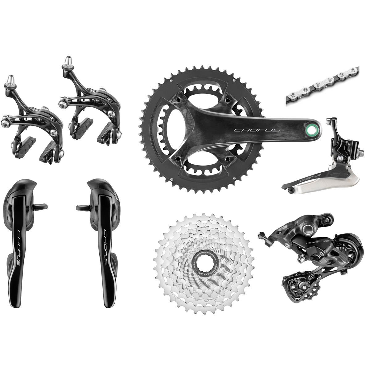 Picture of Campagnolo Chorus Groupset 2x12-speed - Mechanical Rim Brakes