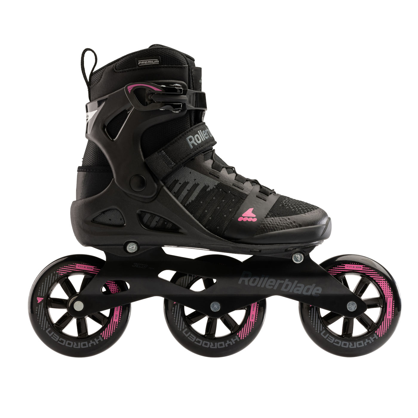 Productfoto van Rollerblade Macroblade 110 3WD W - Women Fitness Inline Skates - black/orchid