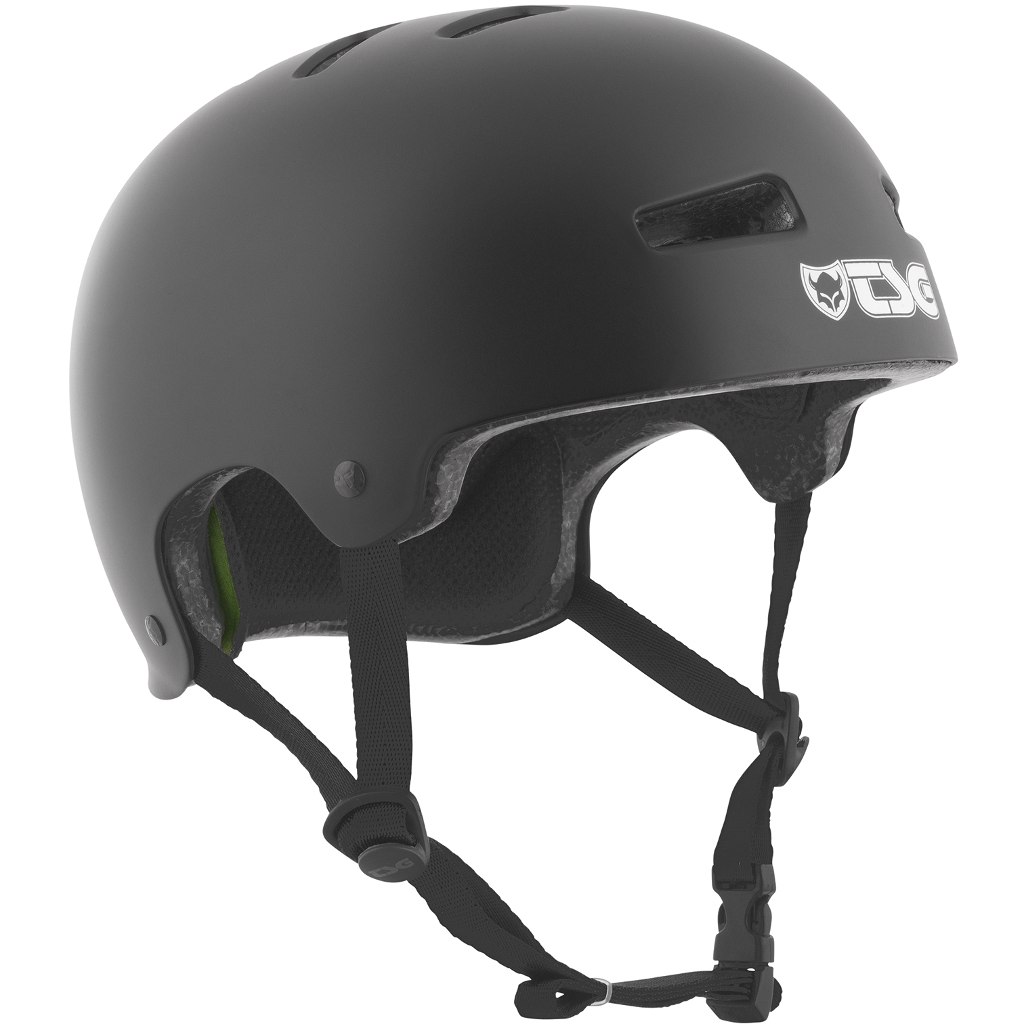 Produktbild von TSG Evolution Solid Color Helm - satin black