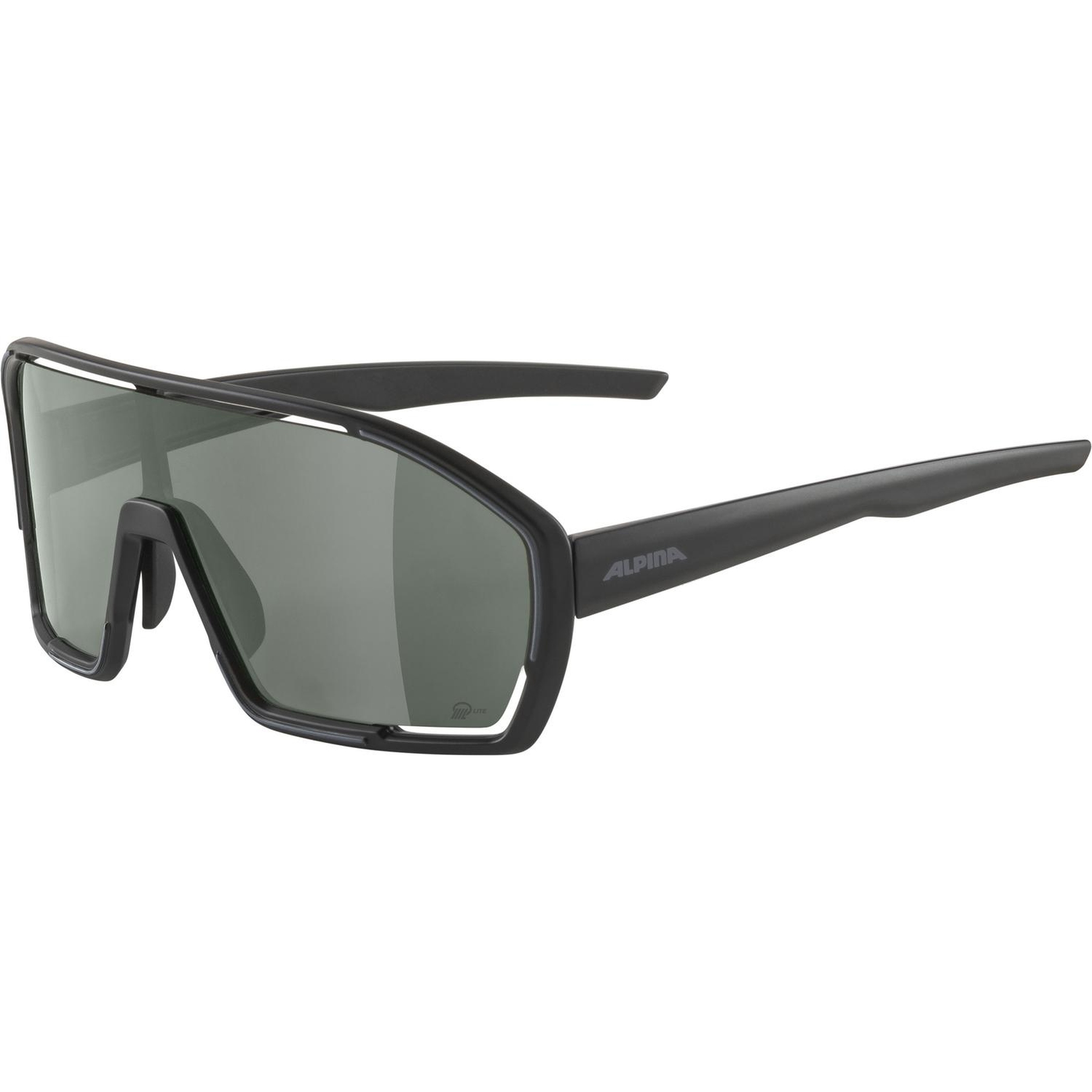 Picture of Alpina Bonfire Q-Lite Glasses - black matt/Q-Lite Silver Mirror