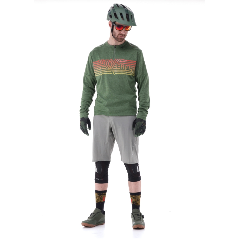 Leatt MTB Trail Long Sleeve Jersey Men spinach BIKE24