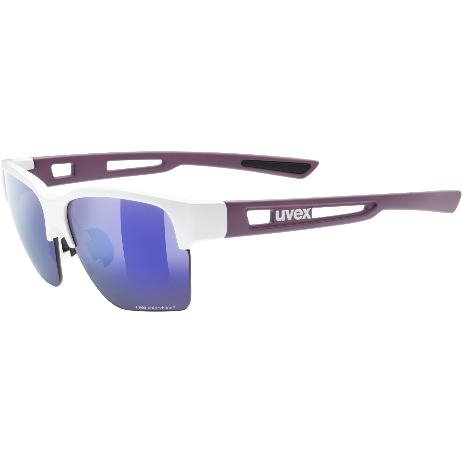 Picture of Uvex sportstyle 805 CV Glasses - pearl prestige mat/colorvision mirror plasma