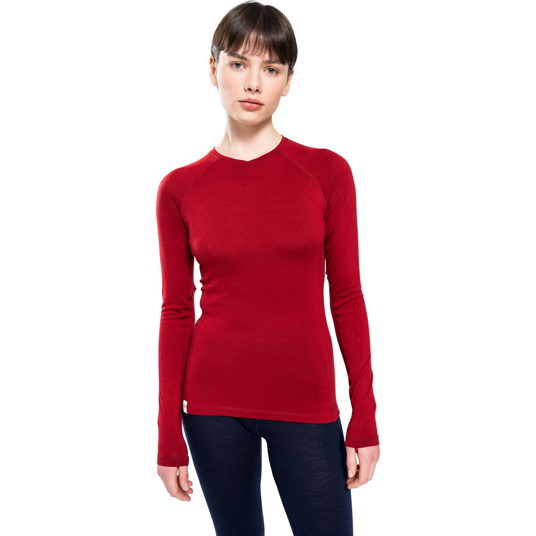 Productfoto van Ulvang Hero Crew Hemd met Lange Mouwen Dames - Biking Red