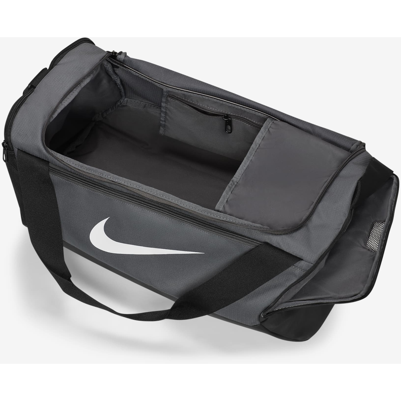 nike brasilia duffel bag grey