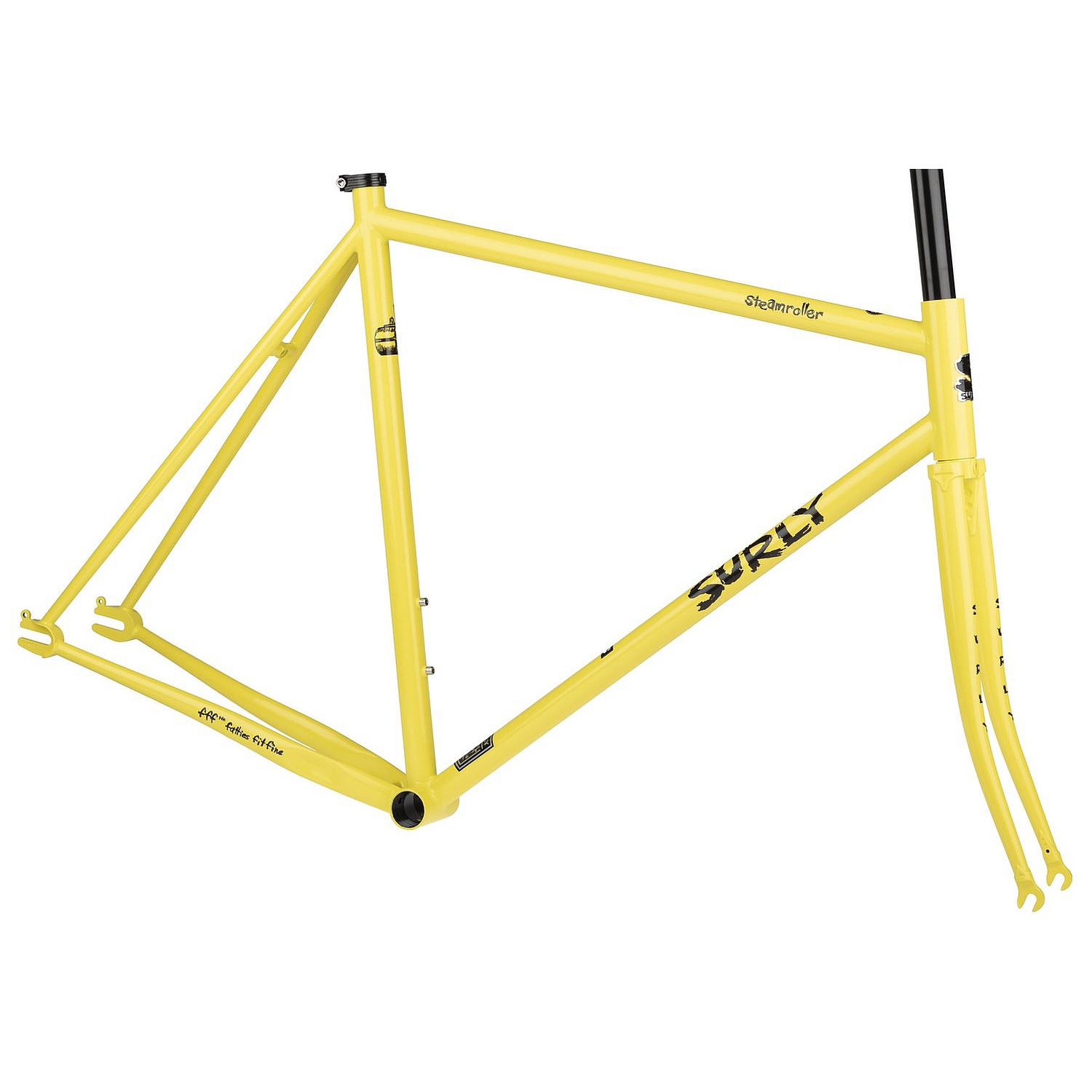 Picture of Surly STEAMROLLER - Track Frameset - 2023 - banana candy yellow