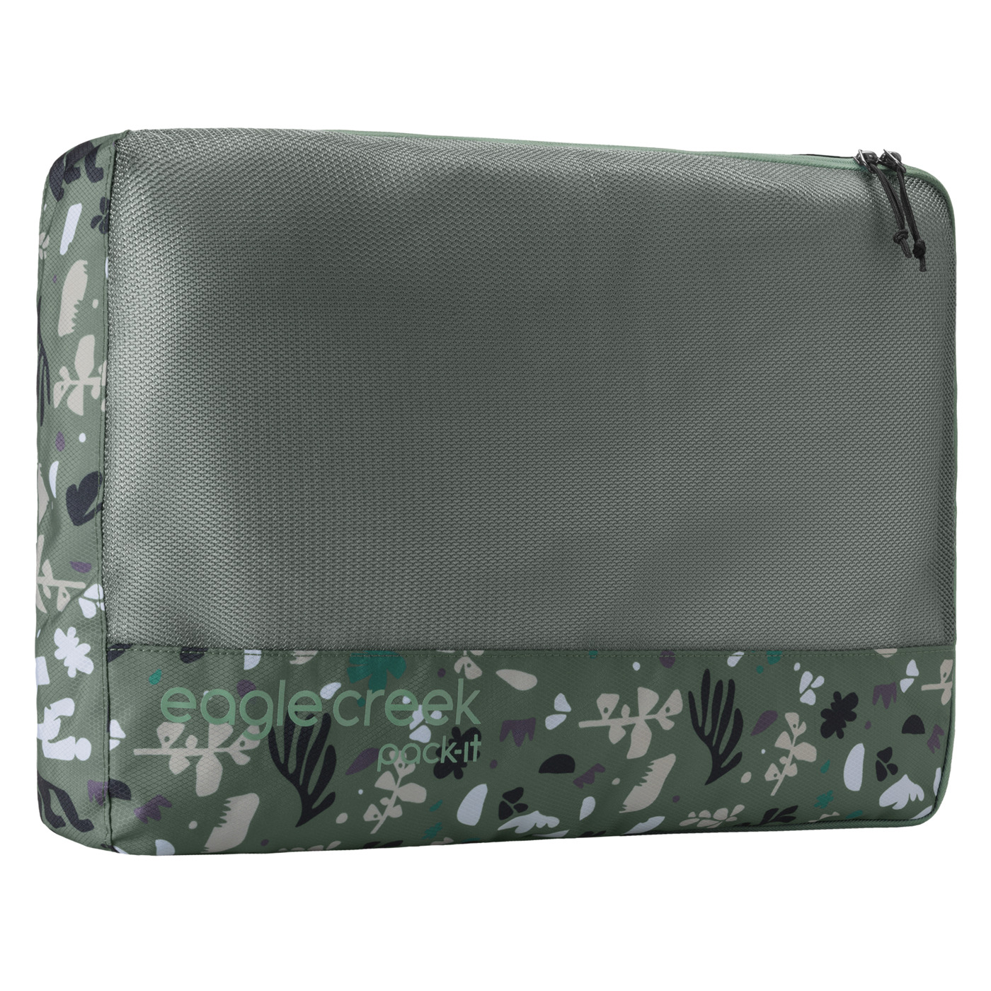 Produktbild von Eagle Creek Pack-It™ Reveal Cube L - Packtasche - roots &amp; shoots duck green