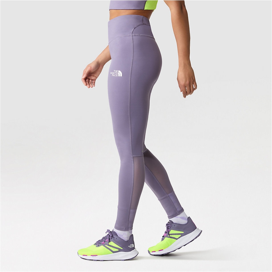 The North Face Movmynt Tights Women - Lunar Slate/LED Yellow