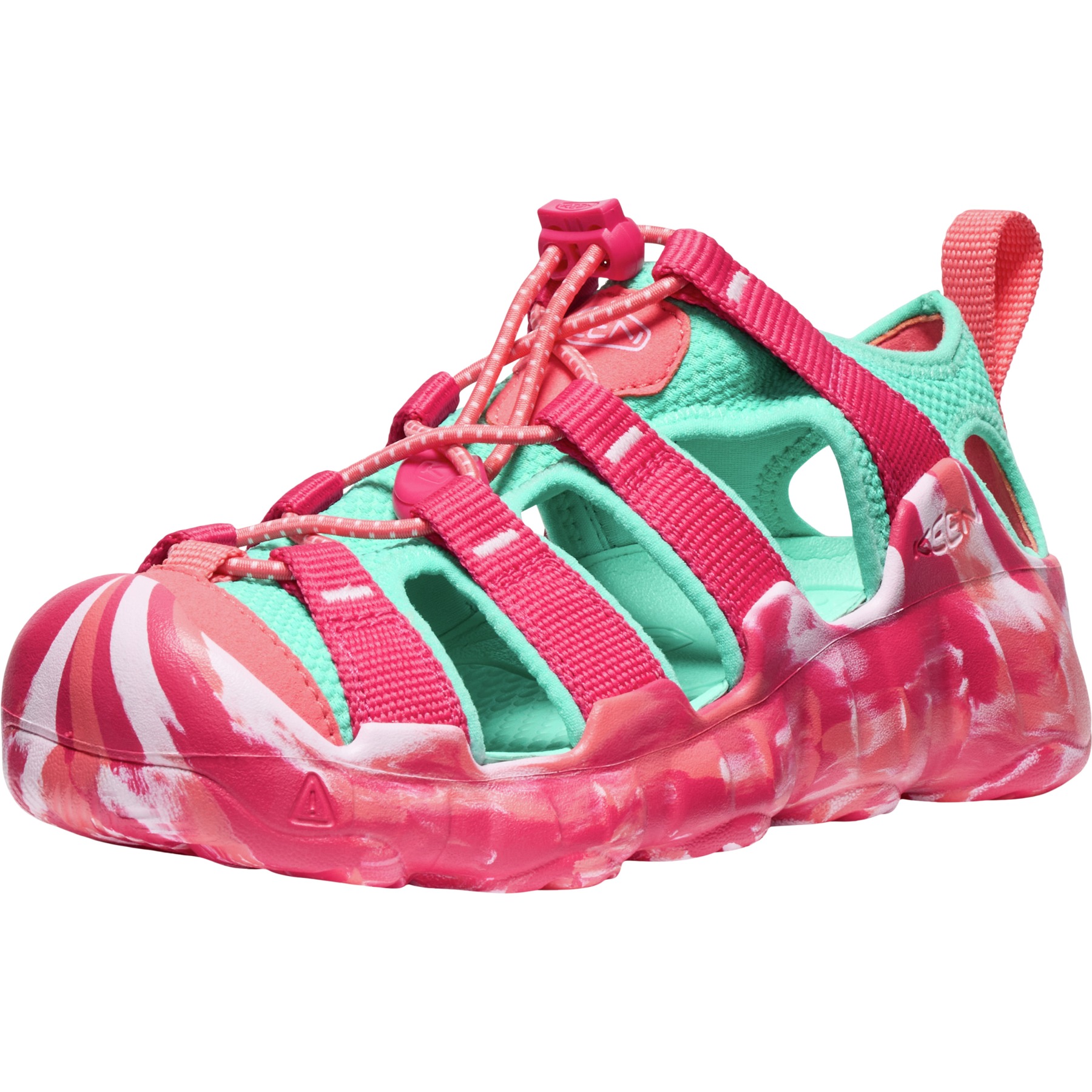 Produktbild von KEEN Hyperport H2 Sandalen Jugendliche - Raspberry/Pool Blue