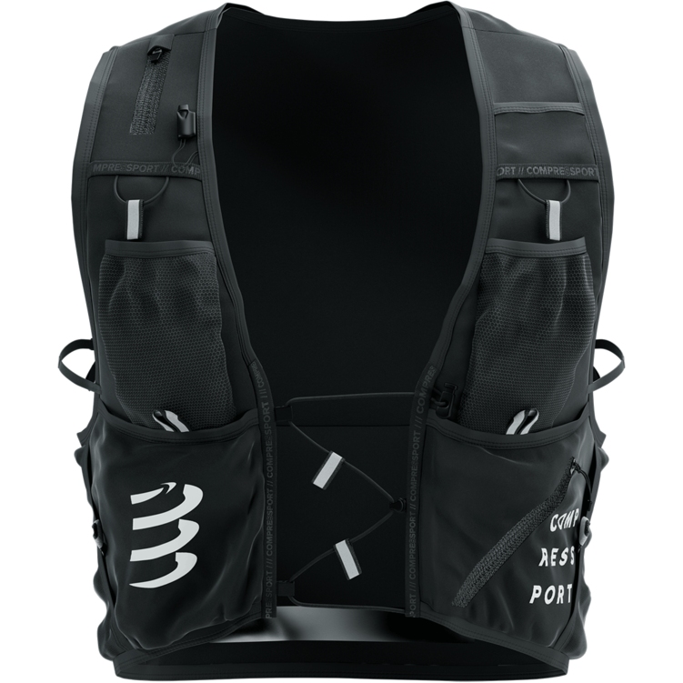 Produktbild von Compressport UltRun Evo Pack 10L Trinkrucksack - schwarz