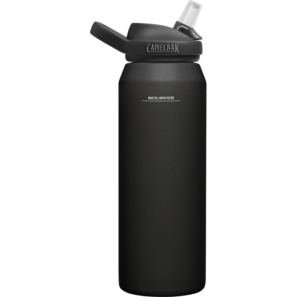 Image of CamelBak Eddy+ Lifestraw Vacuum Insulated Stainless Steel Bottle 1000ml - black