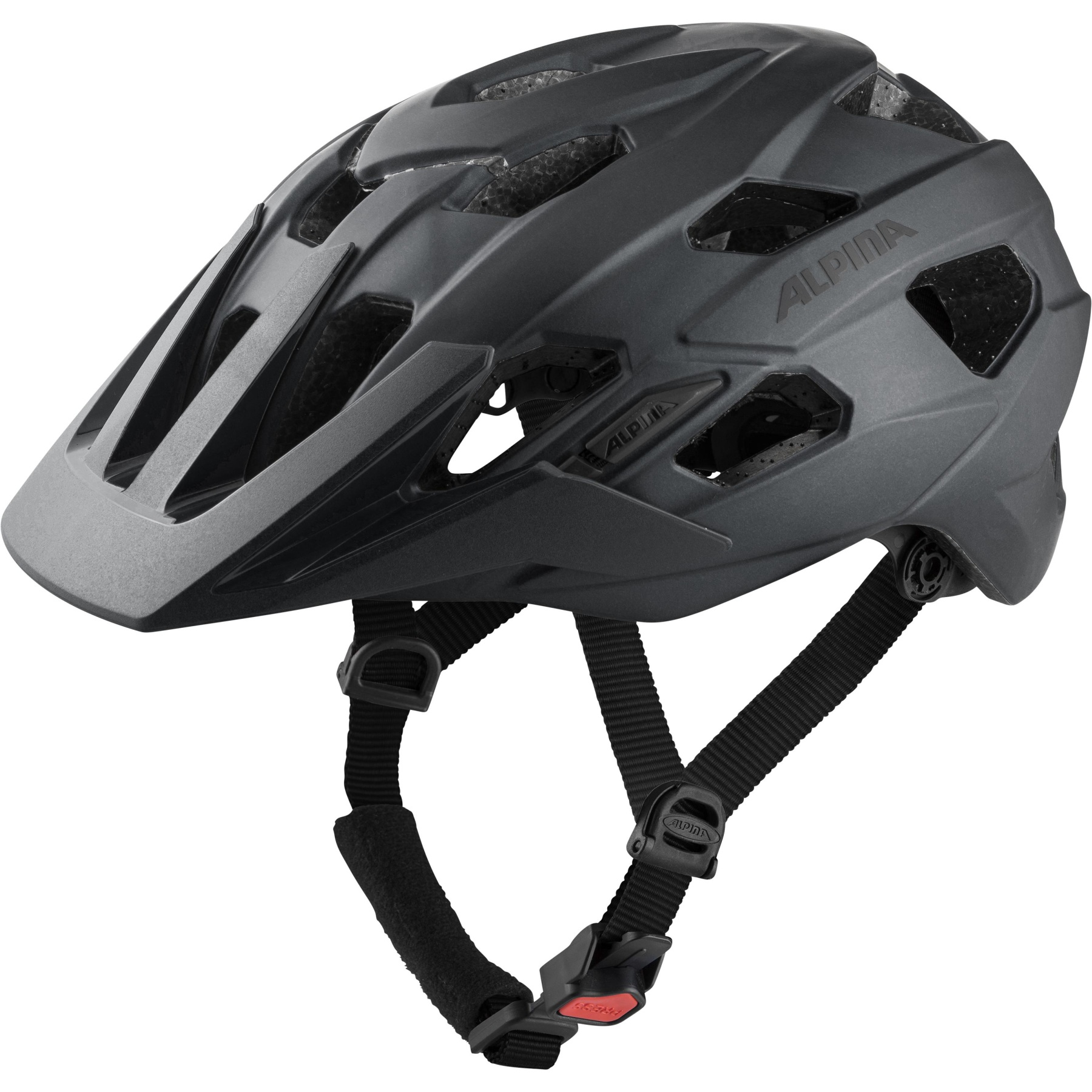 Image of Alpina Plose Mips Helmet - black matt