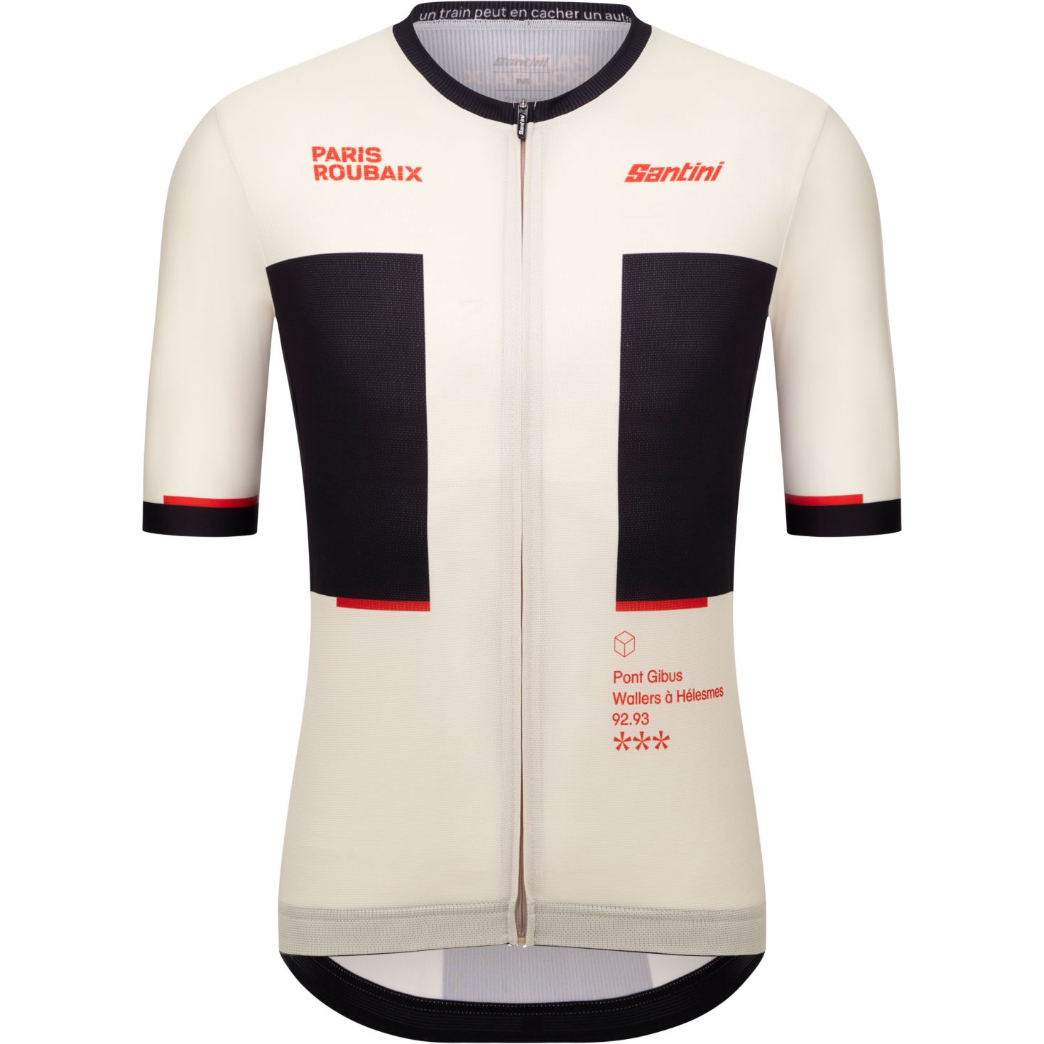 Kuva tuotteesta Santini Paris Roubaix Cycling Jersey Men RE97175CGIBUS - Print
