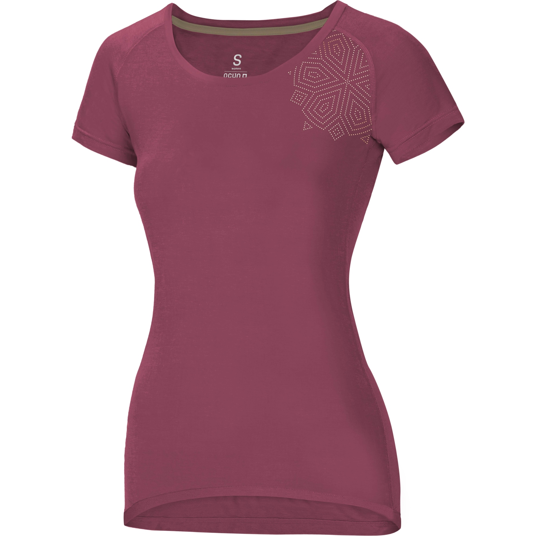 Produktbild von Ocún Raglan T Damen T-Shirt - mandala baroque rose