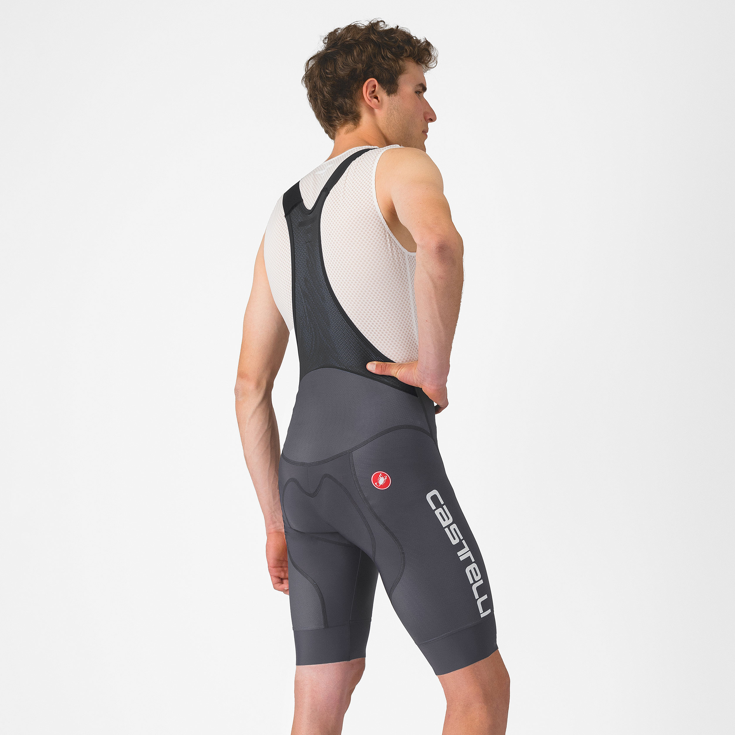 Castelli Competizione 2 Kit Bibshorts Men - smoky grey 021