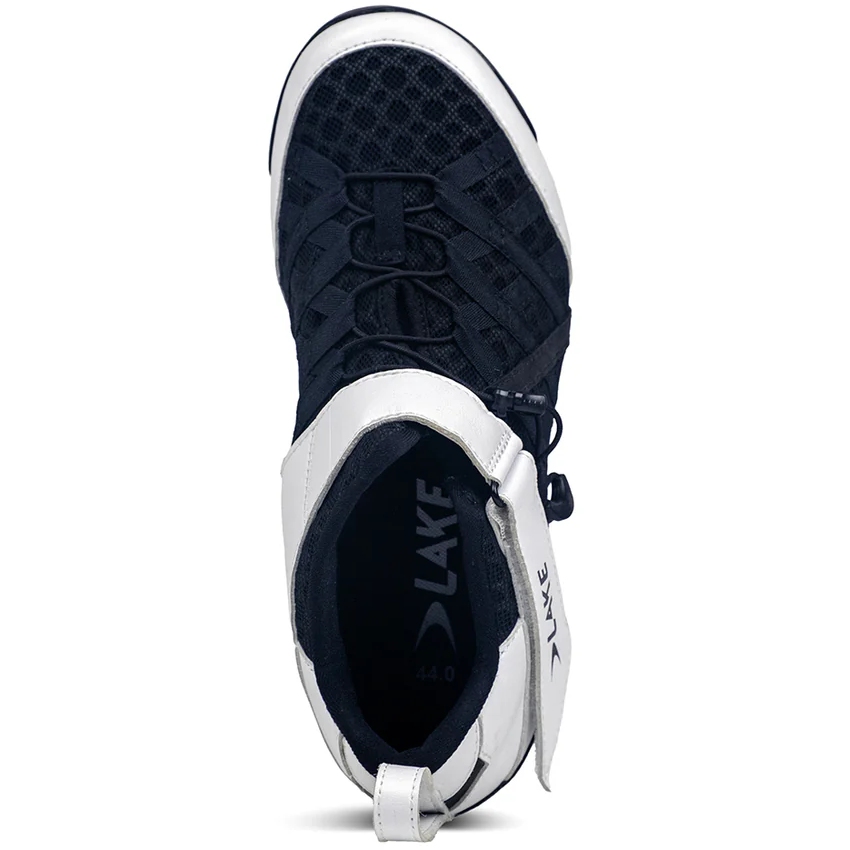 Lake Zapatillas Triatlón Hombre TX224 Estrecho blanco/negro