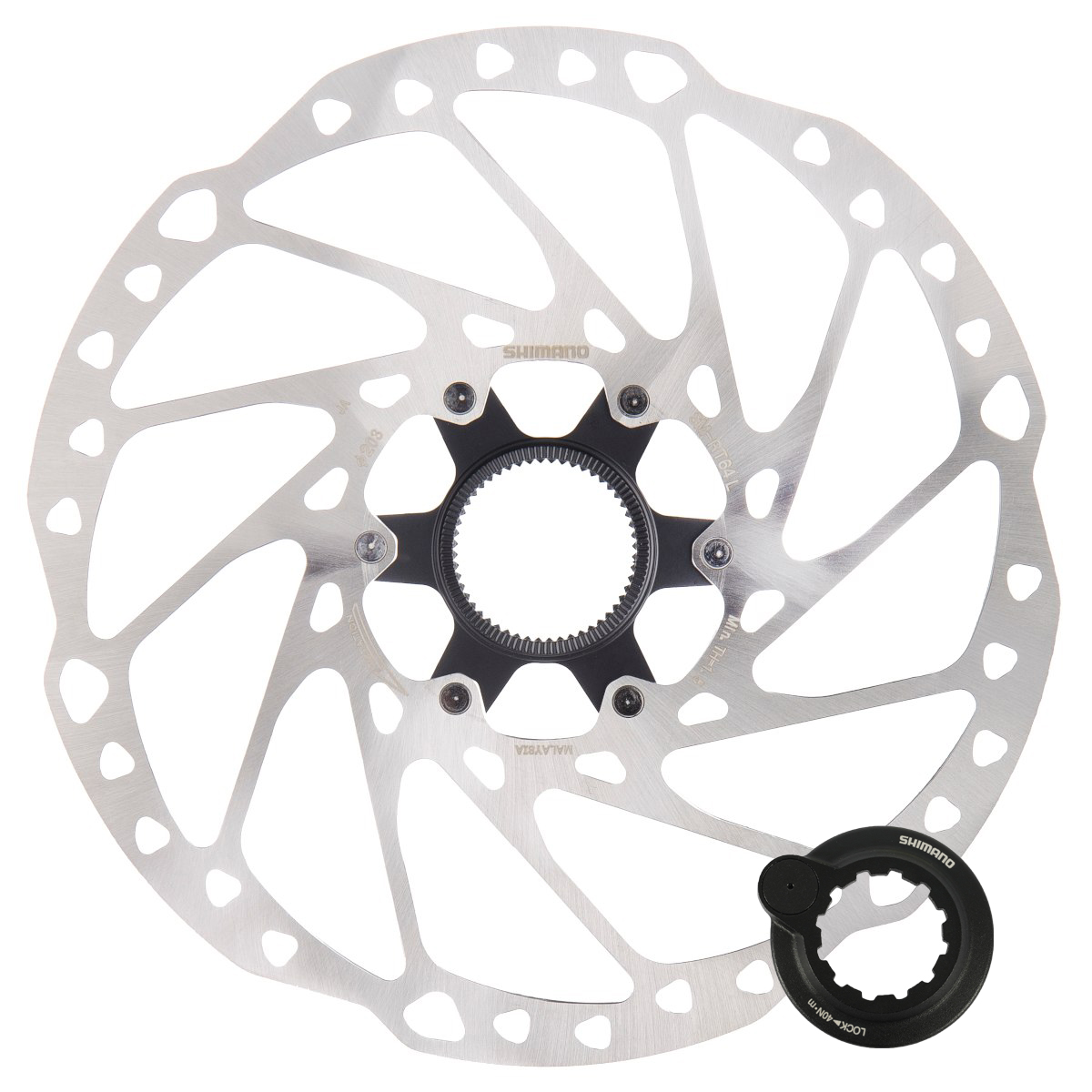 SHIMANO FREESTONE SCL7064 #4 7’6’’ Shimano Deore SM-RT64-SKC Brake Disc - Centerlock - with Magnet