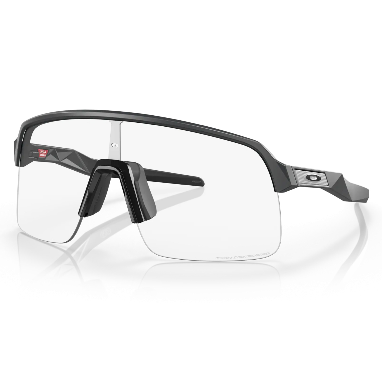 Picture of Oakley Sutro Lite Glasses - Matte Carbon/Clear Black Iridium Photochromic - OO9463-4539
