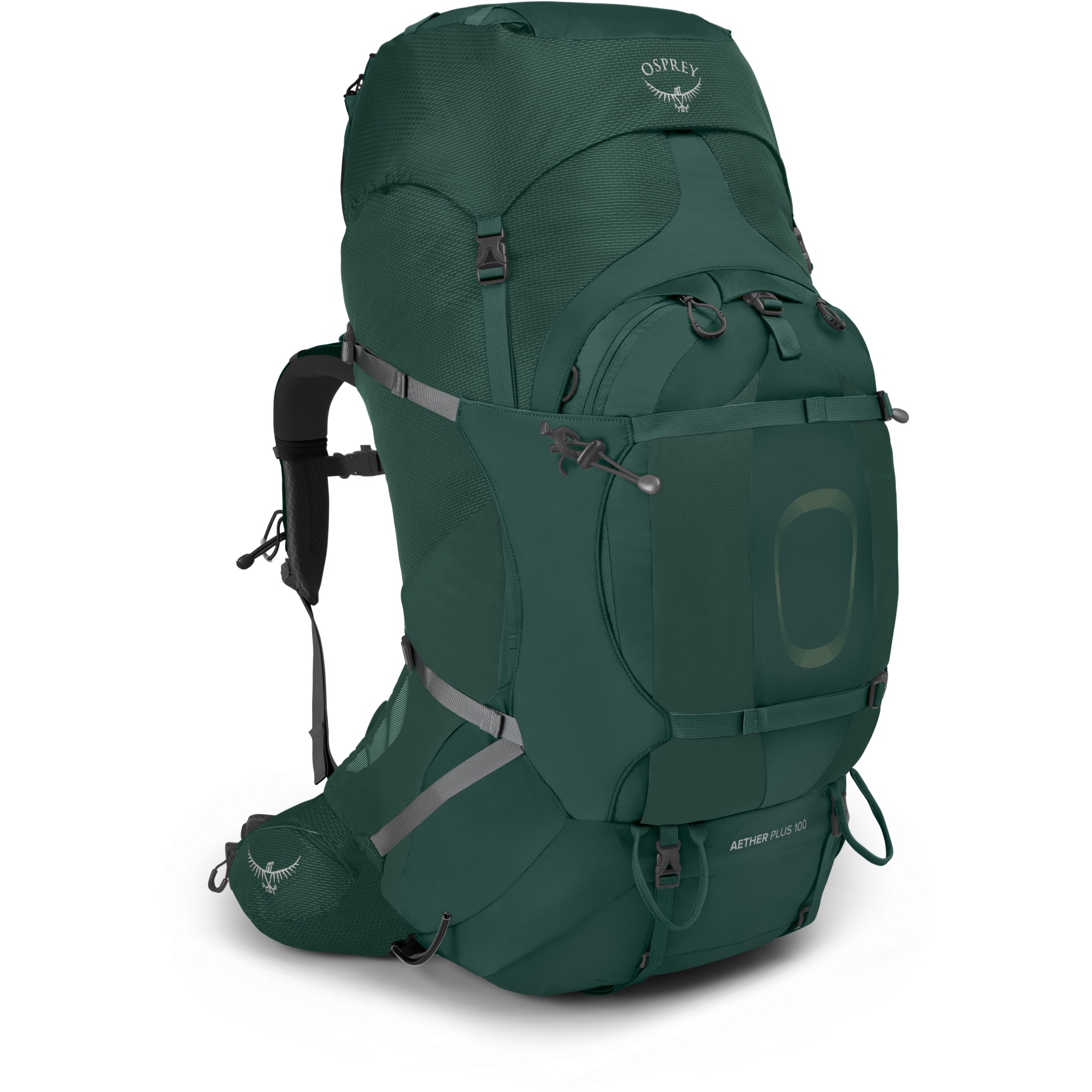 Produktbild von Osprey Aether Plus 100 Rucksack - Axo Green - L/XL