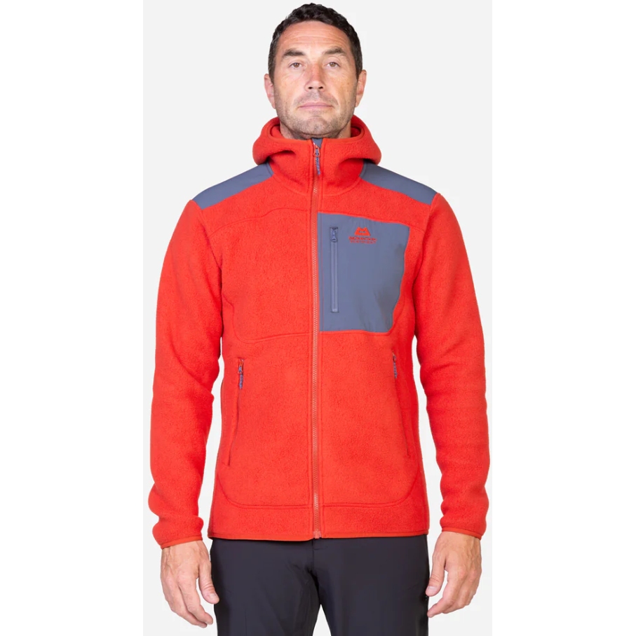 Mountain Windproof High Pile Recycled Polyester Fleece Coat