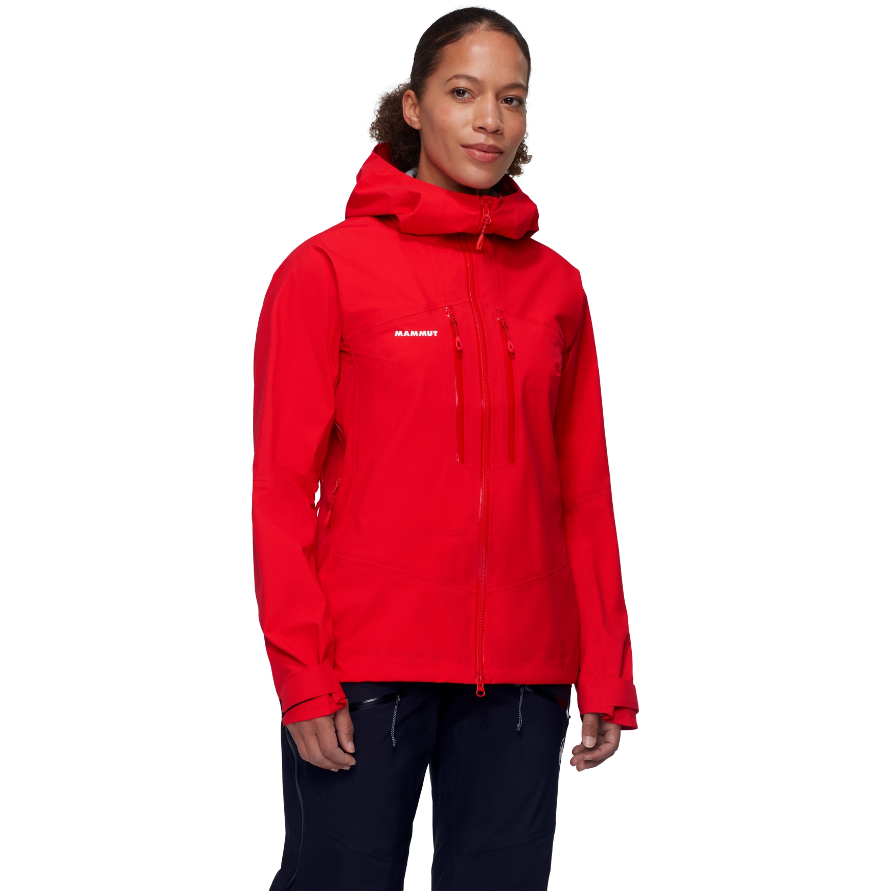 Bild von Mammut Taiss Hardshelljacke mit Kapuze Damen - mammut red