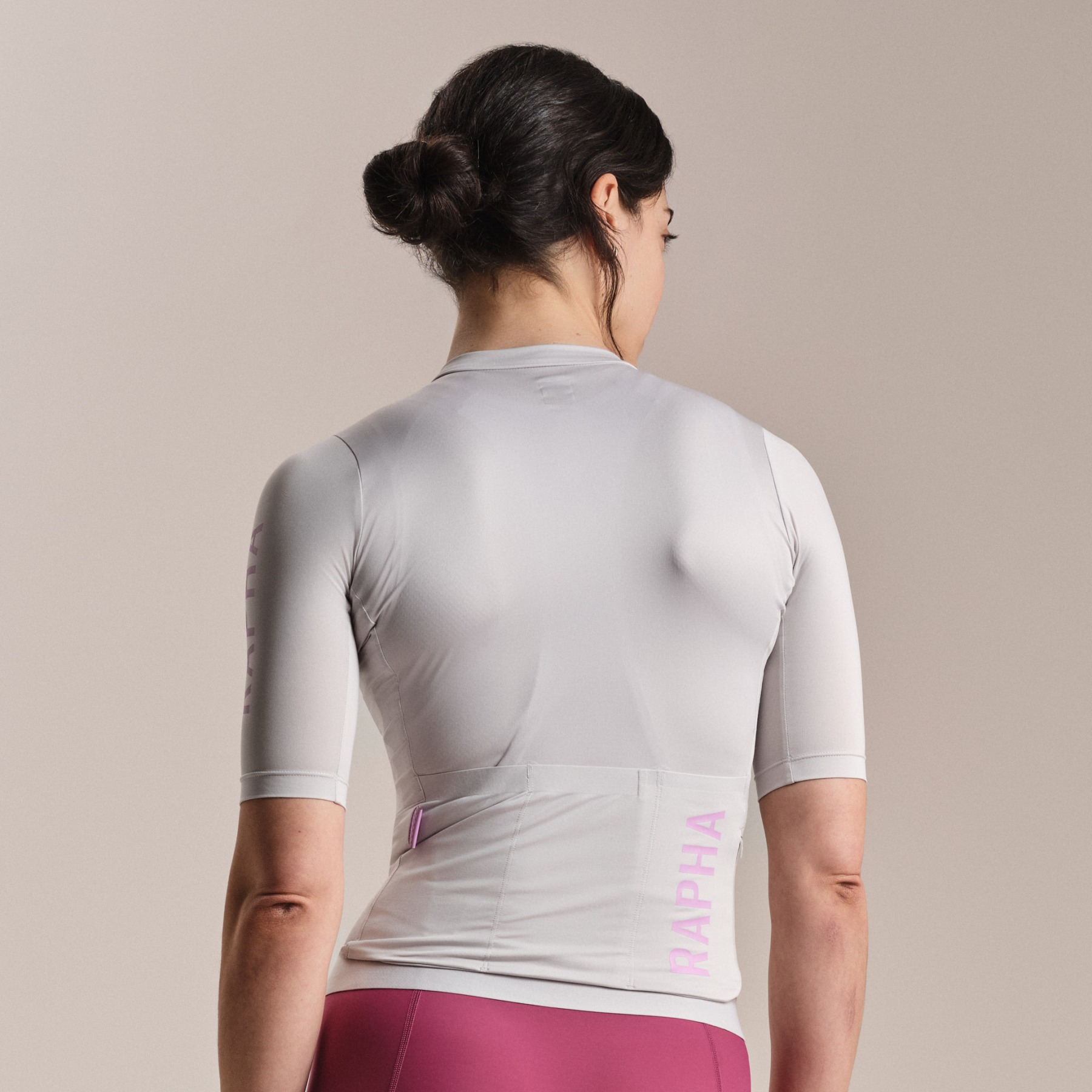 Rapha Pro Team Training Short Sleeve Jersey Women - silver/quartz