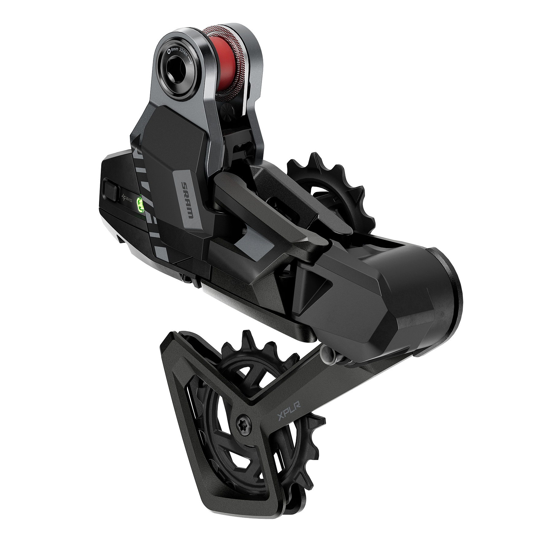 SRAM RIVAL AXS XPLR Przerzutka Tylna | 13-biegów | E1 - czarny